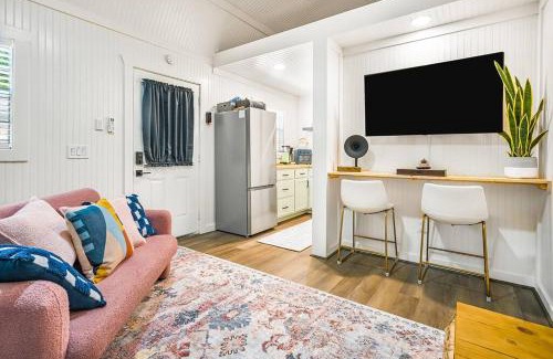 Hays County House | Romantic Driftwood Tiny Casita w Country Views