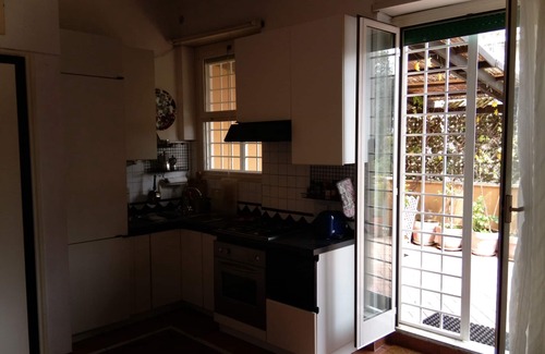 Camilluccia Apartment | Rome, district of MonteMario: 2-room apartment with a large roof terrace, quiet location