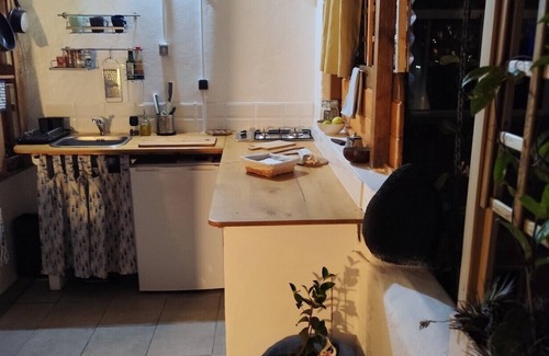 Puerto de la Cruz Cabin | Roof Cabin, on the roof of the house overlooking the Atlantic Ocean.