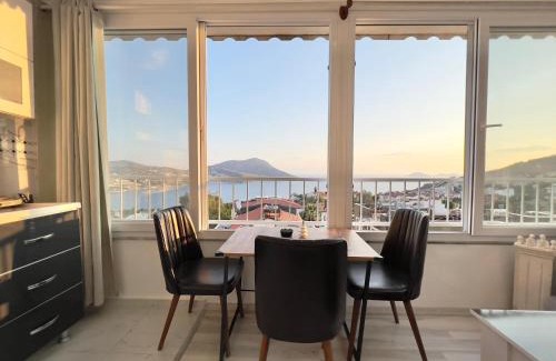 Kalkan Apartment | Rooftop Apart with Sea View in Kalkan Center