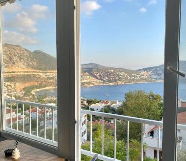 Kalkan Apartment | Rooftop Apart with Sea View in Kalkan Center