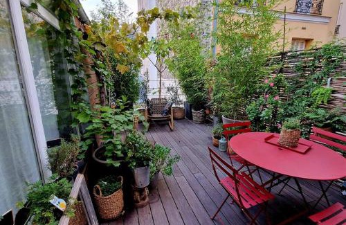 Batignolles Villa | Rooftop garden in Paris