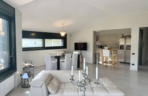 Pompei Apartment | Rooftop villa 150 m2 with large terrace in the center of Pompeii