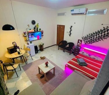 Madinat Zayed Villa | Room attached toilet for 4 pax with tv