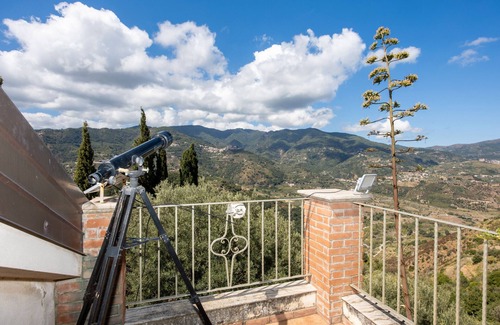 Patti Apartment | Room 'Lipari' with terrace, shared garden and air conditioning