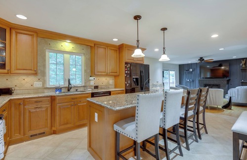 Maryland City House | Room to Work & Relax! Laurel Home w/Office, Yard