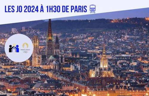 Quartier Pasteur Apartment | Rouen Centre - Joli studio avec espace extérieur