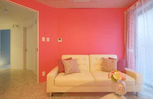 Matsuyama Apartment | Rounded soft and feminine botanical style Click / Naha Okinawa