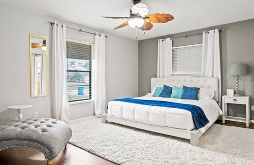 Royal Palm Beach House | Royal Retreat w/ Pool, Grill & Playground!