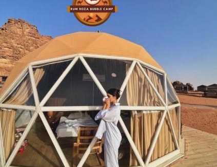 Wadi Rum Hotel | RUM ROZA BUBBLES lUXURY CAMP