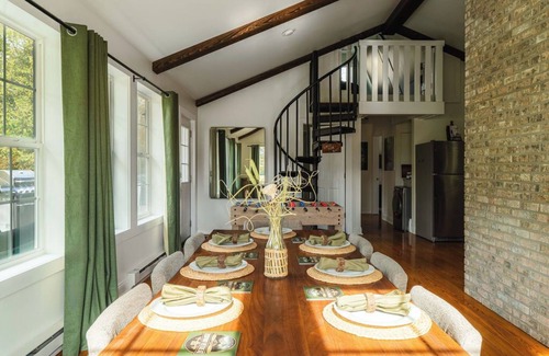 Crosby Cabin | Runway Retreat | Hot Tub Firepit River Access