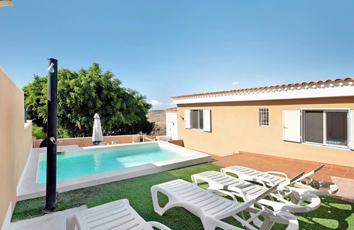 Guia de Isora Villa | Rural Country House "Finca Los Corcos" with 2 Pools, Garden, Mountain & Sea View