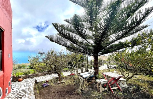 Valverde Cottage | Rural house with BBQ and terrace with sea views