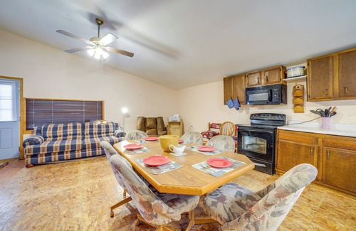 Elkhart Apartment | Rustic Apartment w/Sunset Views in Elkhart!
