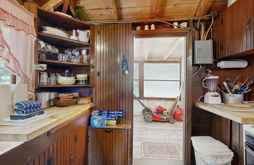 Greenville Junction Cabin | Rustic, dog-friendly lakefront cabin w/gorgeous lake views and private W/D