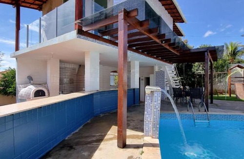 Lagoa Santa House | Sítio Aconchegante 4qts - piscina aquecimento solar, lareira e muito mais
