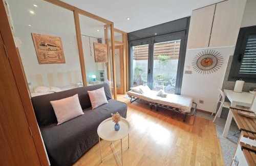 Sabaris Apartment | Sabaris, Baiona, apartamento con terraza