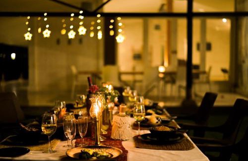 Nashik Villa | SaffronStays Onellaa, Nashik - infinity pool villa surrounded by a vineyard