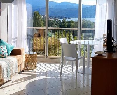 Patrimonio Apartment | Saint-Florent, Agréable Studio Climatisé, Vue Panoramique Sur Le Golfe