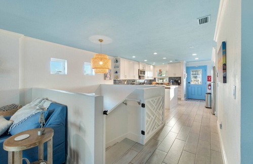 Flagler Beach House | Salty Greek Ocean View, Swim Spa & Hot Tub