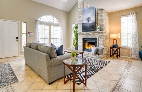 Northwest Crossing House | San Antonio Vacation Rental w/ Covered Patio
