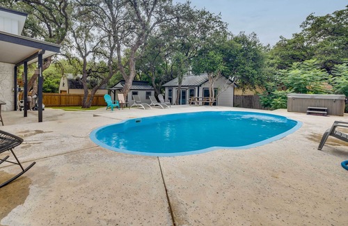 West San Antonio House | San Antonio Vacation Rental w/Pool & Home Gym