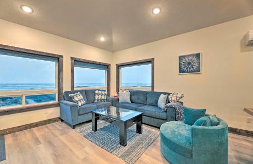 Waldport House | Sanderling Sea Cottages, Unit 5 with Ocean Views!