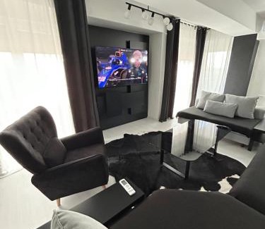 Stip Apartment | Sandev apartments Black&White