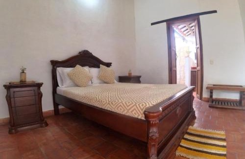 Barichara Hotel | Santa Monica Barichara-con piscina y parqueadero