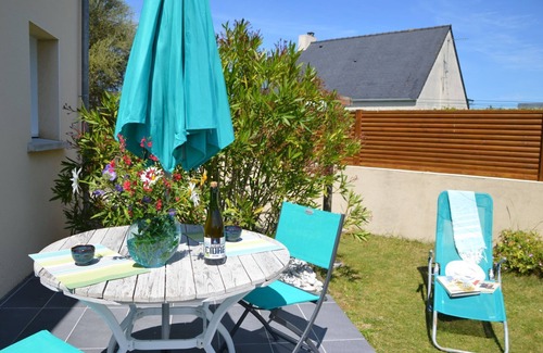 Santec House | SANTEC Gîte 500M de la Mer, plage du DOSSEN sable blanc, Forêt,Finistère Bretagne