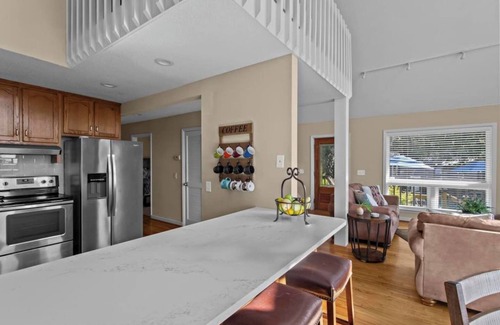 Menlo House | Scenic A-Frame | Pool, Hot Tub & Panoramic Views