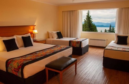 San Carlos de Bariloche Hotel | Scenic Nahuel Huapi Room with Tranquil Forest Surroundings for a Relaxing Stay