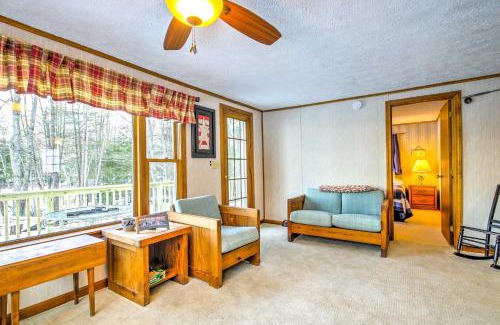 Lyman House | Scenic Lyman Home on Swan Pond with Wraparound Deck!