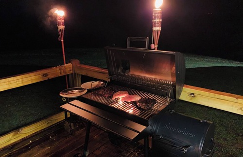 Marshall House | Scenic Views Near Marshall, Farm Stay, Private Patio, BBQ, with WiFi, AC