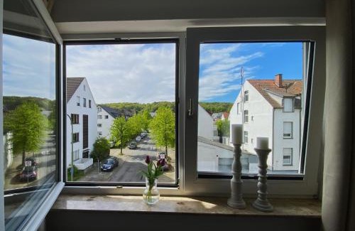 Osnabrueck Apartment | Schölerberg Apartment mit Tiefgaragenparkplatz und Kingsize-Bett