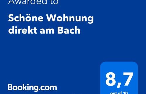 Neunkirchen a. Sand Apartment | Schöne Wohnung direkt am Bach