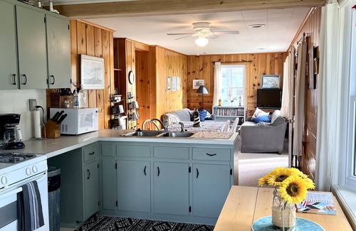 Port Austin House | Screened porch, Lake Huron views, quiet sub, walk to beach and town in minutes!