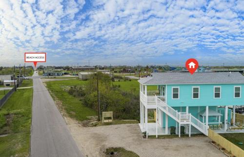 Crystal Beach House | Sea Glass Cottage home