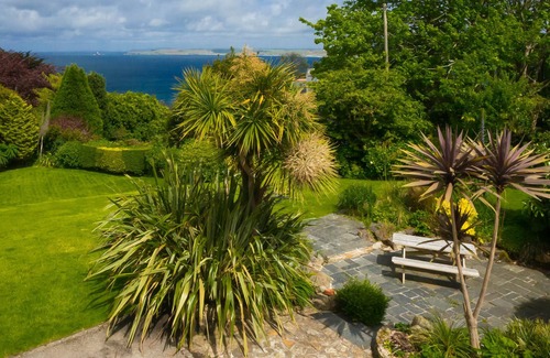 Carbis Bay House | Sea view detached family home - glorious gardens, path to the beaches, parking