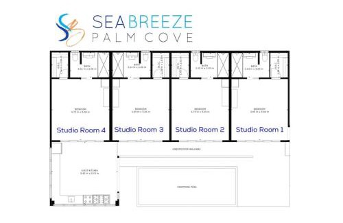 Palm Cove Apartment | SeaBreeze Studios ( Room 3 ) - Palm Cove