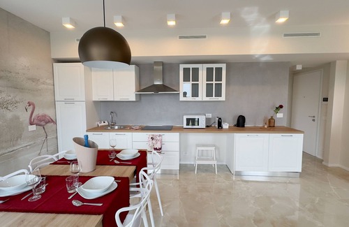 Chioggia Apartment | Seafront Modern Flamingo Suite by Ca-Sa Check