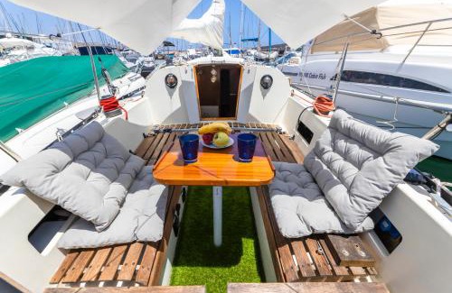 Puerto Calero Boat Rental | Seaside Chill-out Stay on a Sail Yacht