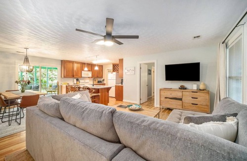 Folly Beach House | Seaside Getaway on Folly ~ 1 Block to the Beach!