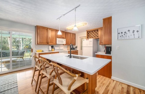 Folly Beach House | Seaside Getaway on Folly ~ 1 Block to the Beach!
