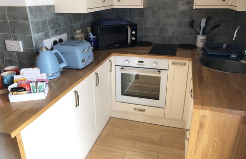 Swanage Apartment | Seaside two bedroom flat with parking opposite path onto beach