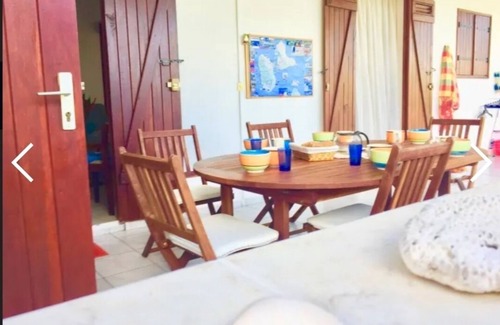 Malendure Cottage | seasonal rental cottage, stunning views; lovely covered terrace, jar