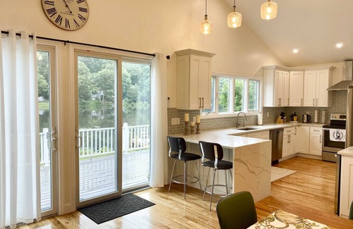 Hardyston Township House | Seasonal Rental Luxury Lake Front Beauty