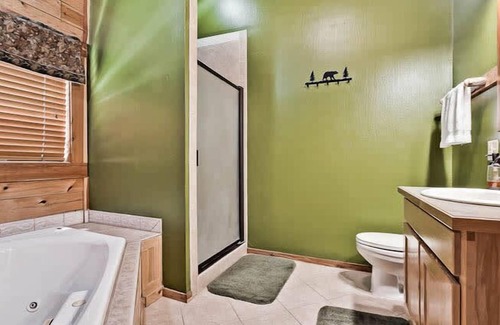 Sylvan Shores Cabin | Secluded Cabin in the woods Wifi Jacuzzi Fireplace