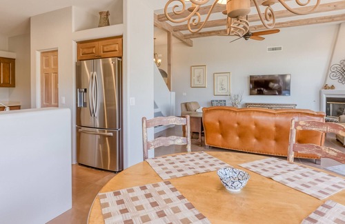 Carefree House | Secluded dog-friendly home with private patio, gas grill, mtn views, fireplace