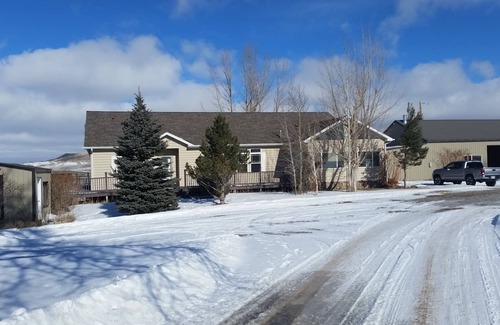 Lander House | Secluded Home on River near Lander - "It's MORE than OK in WY!" - Best Views!